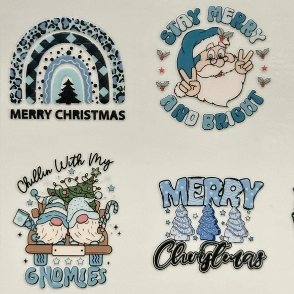 Christmas UV DTF Transfer Stickers - Picture 6 of 7